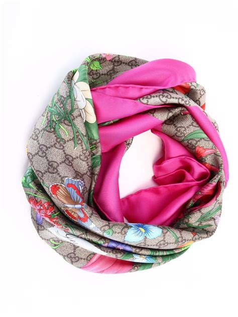 gucci pink scarf silk|Gucci silk scarf vintage.